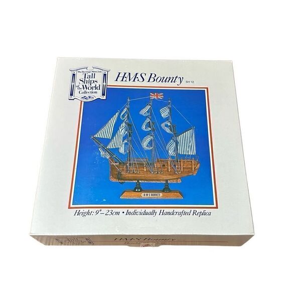The Heritage Mint Ltd Tall Ships Of The World Collection HMS Bounty SH12 Sealed - Picture 1 of 6